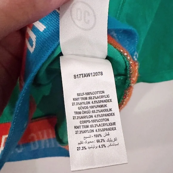 Opening Ceremony Cropped Banded Tshirt Top Kelly Green - Picture 5 of 8